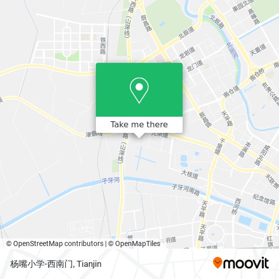杨嘴小学-西南门 map