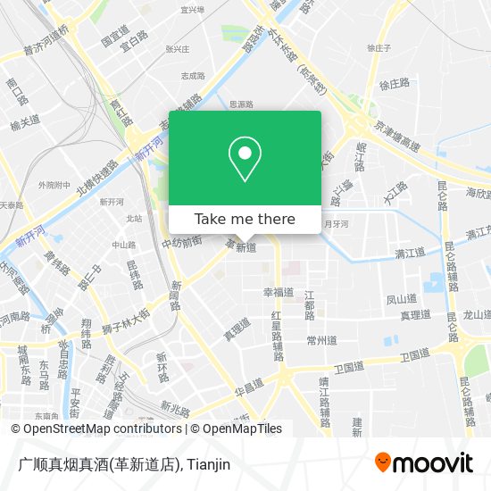 广顺真烟真酒(革新道店) map