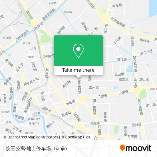 焕玉公寓-地上停车场 map