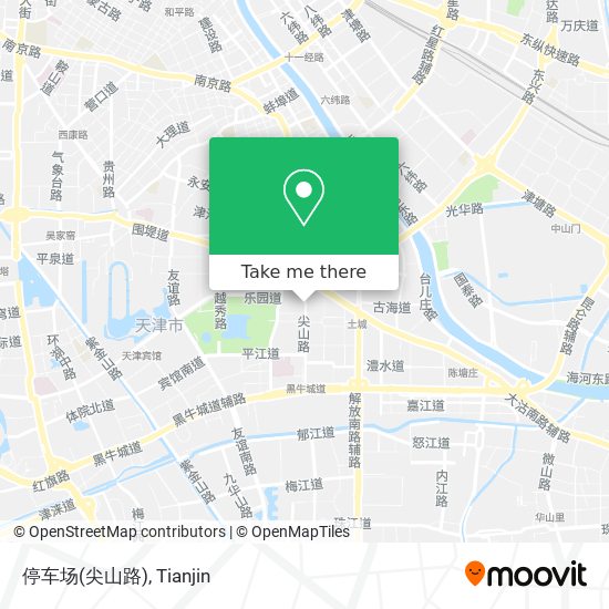 停车场(尖山路) map