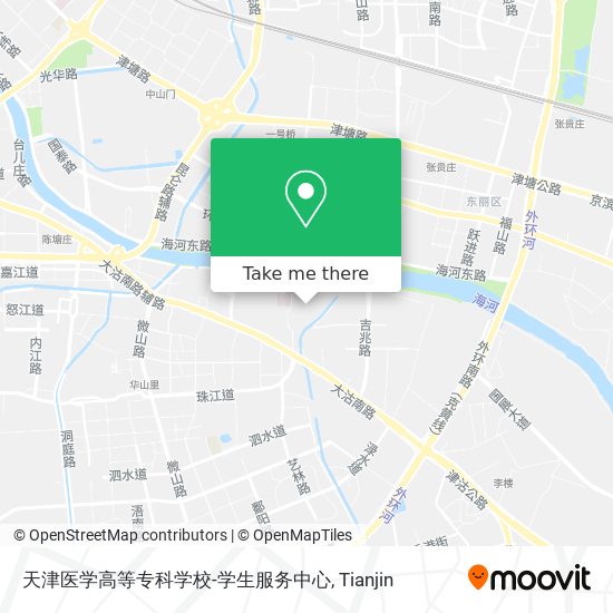 天津医学高等专科学校-学生服务中心 map
