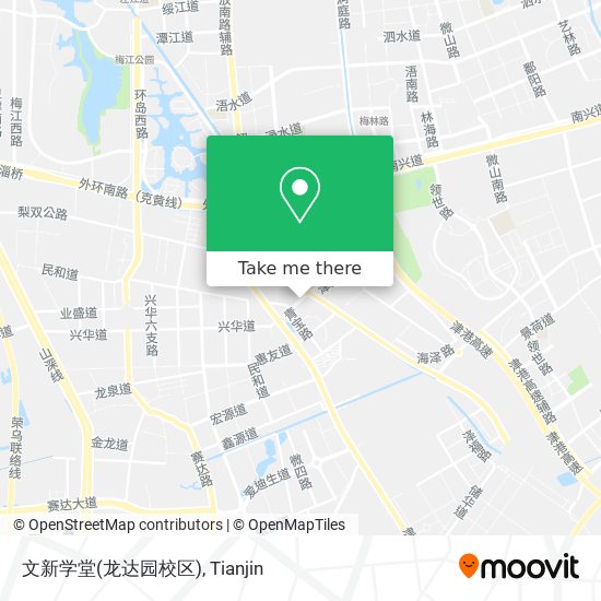 文新学堂(龙达园校区) map