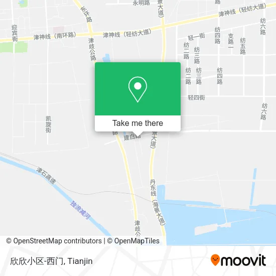 欣欣小区-西门 map