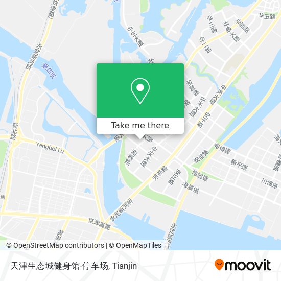 天津生态城健身馆-停车场 map