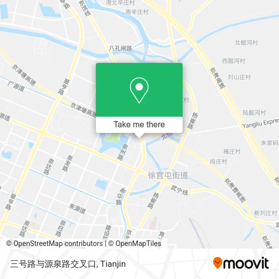 三号路与源泉路交叉口 map