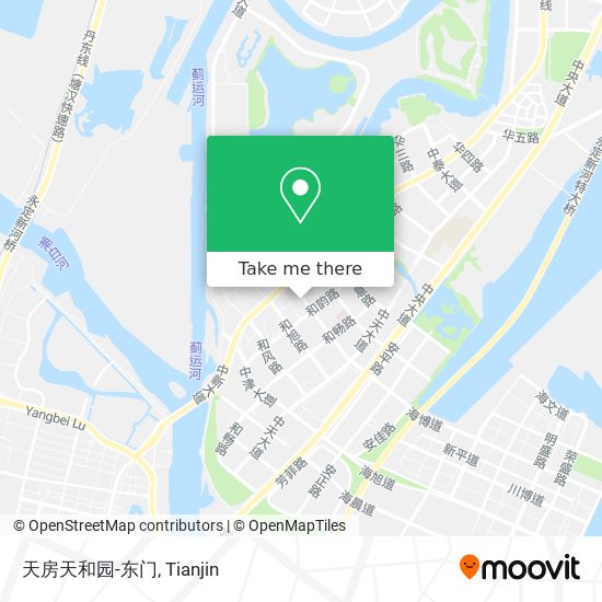 天房天和园-东门 map