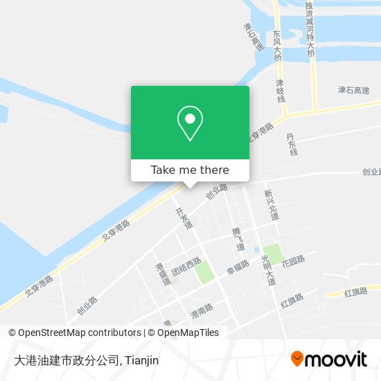 大港油建市政分公司 map