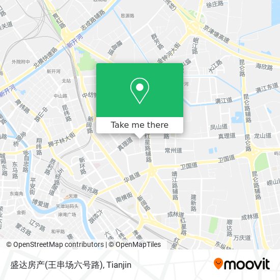 盛达房产(王串场六号路) map