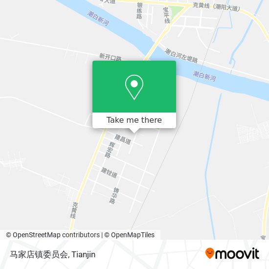 马家店镇委员会 map