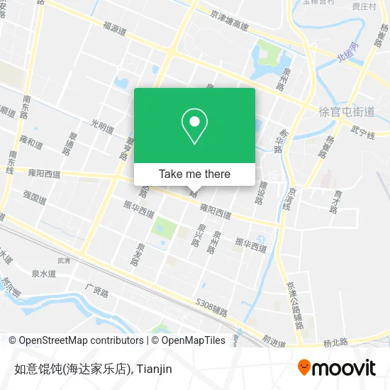 如意馄饨(海达家乐店) map