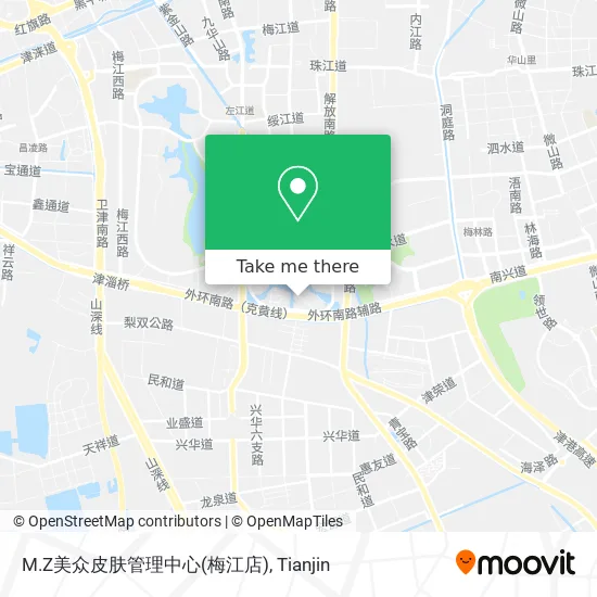 M.Z美众皮肤管理中心(梅江店) map