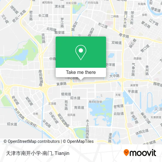 天津市南开小学-南门 map