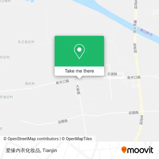 爱缘内衣化妆品 map