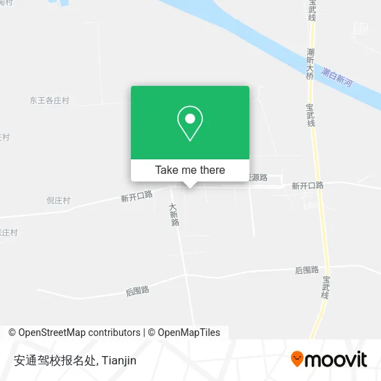 安通驾校报名处 map