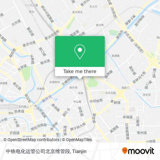 中铁电化运管公司北京维管段 map