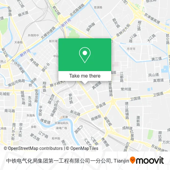 中铁电气化局集团第一工程有限公司一分公司 map