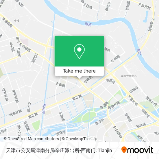 天津市公安局津南分局辛庄派出所-西南门 map