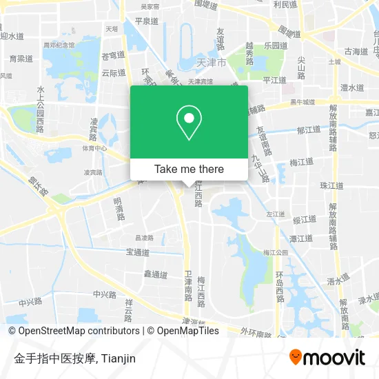 金手指中医按摩 map