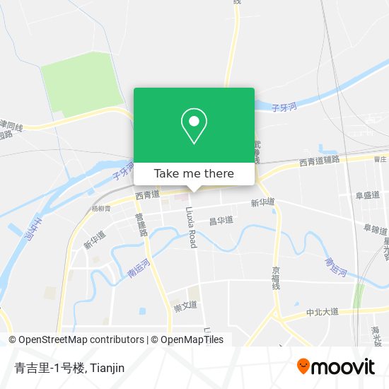 青吉里-1号楼 map