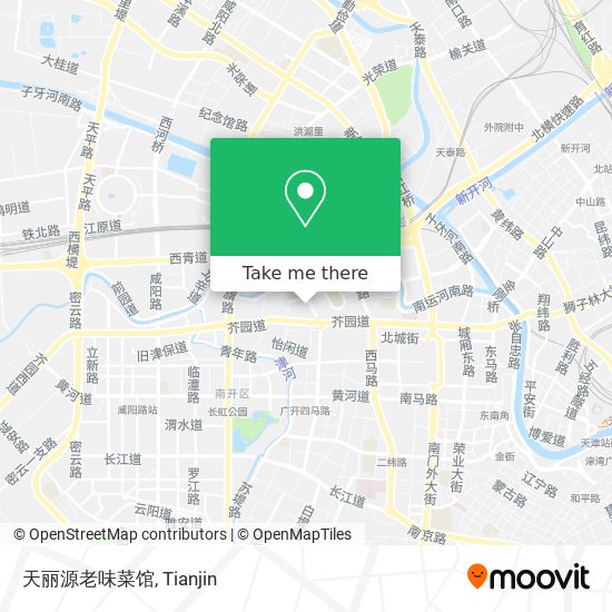 天丽源老味菜馆 map