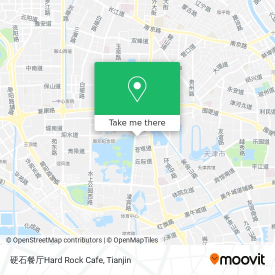 硬石餐厅Hard Rock Cafe map