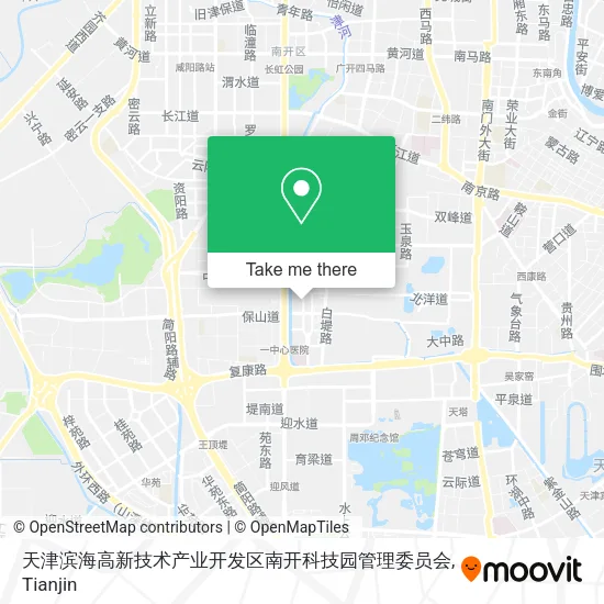 天津滨海高新技术产业开发区南开科技园管理委员会 map