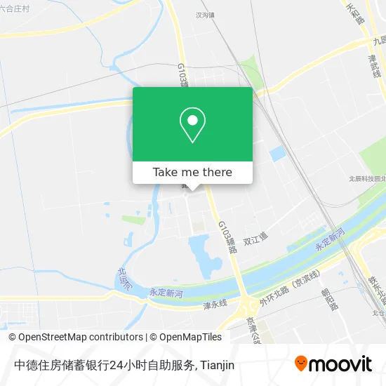 中德住房储蓄银行24小时自助服务 map