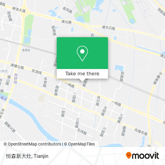 恒森新大灶 map
