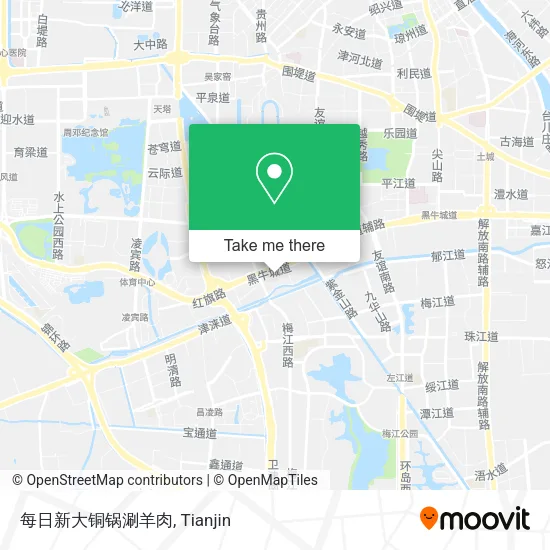 每日新大铜锅涮羊肉 map