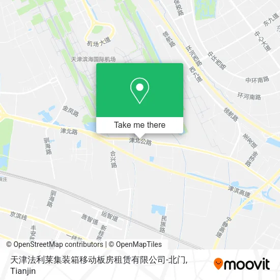 天津法利莱集装箱移动板房租赁有限公司-北门 map