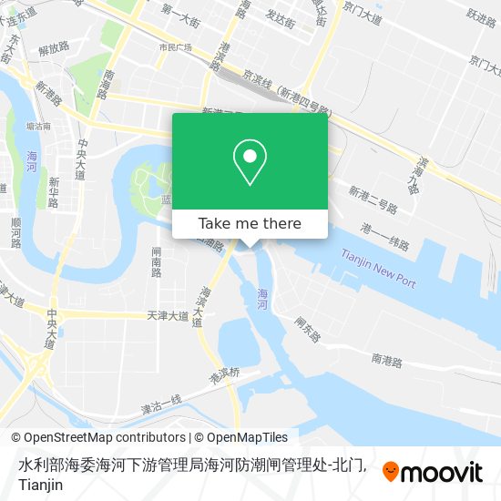 水利部海委海河下游管理局海河防潮闸管理处-北门 map