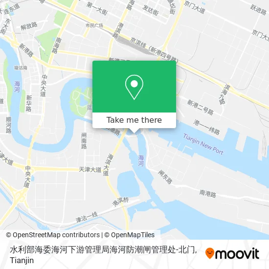水利部海委海河下游管理局海河防潮闸管理处-北门 map