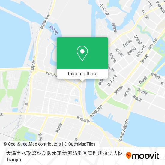 天津市水政监察总队永定新河防潮闸管理所执法大队 map