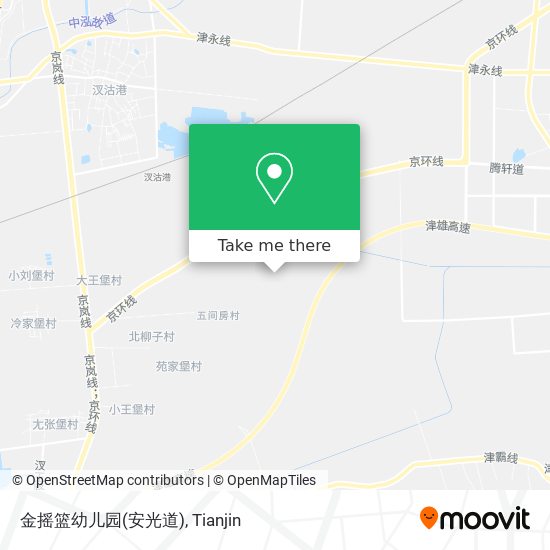 金摇篮幼儿园(安光道) map