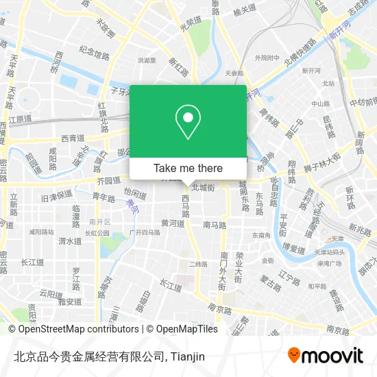 北京品今贵金属经营有限公司 map