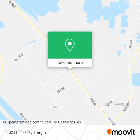 王稳庄工业区 map