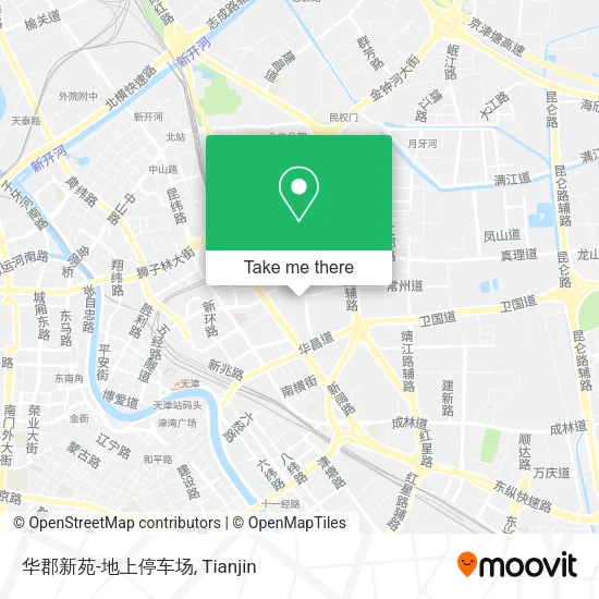 华郡新苑-地上停车场 map