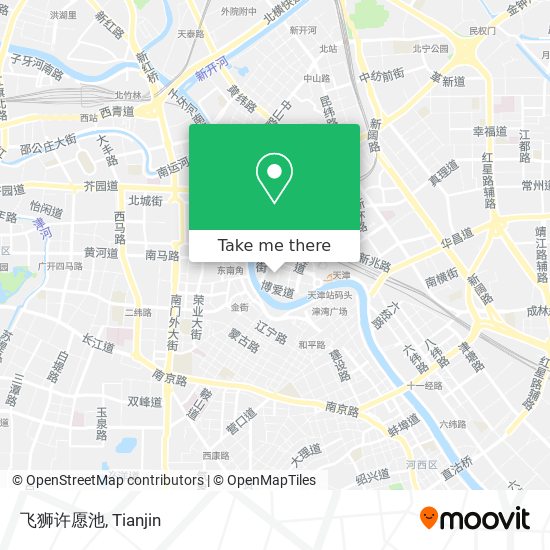 飞狮许愿池 map