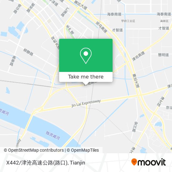 X442/津沧高速公路(路口) map