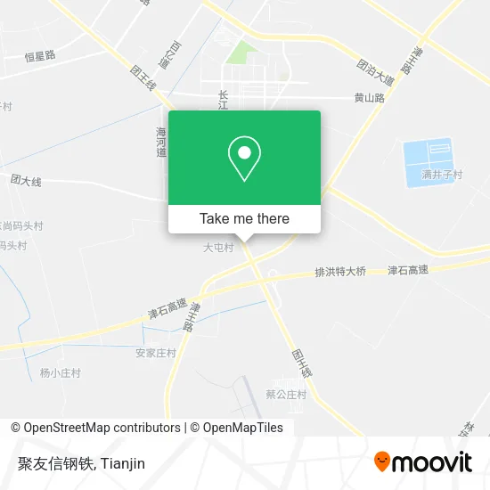聚友信钢铁 map