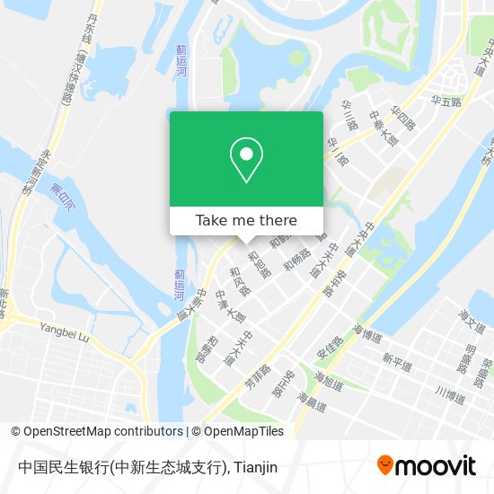 中国民生银行(中新生态城支行) map