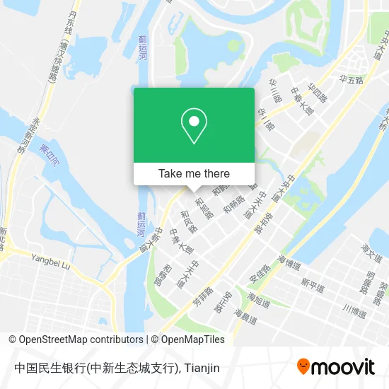 中国民生银行(中新生态城支行) map