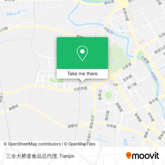 三全大桥道食品总代理 map