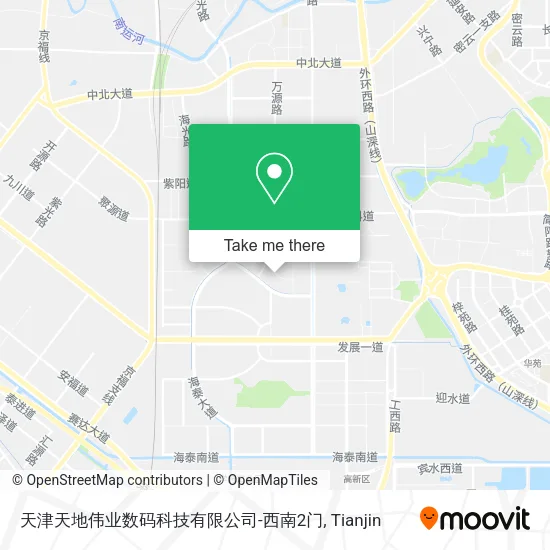 天津天地伟业数码科技有限公司-西南2门 map