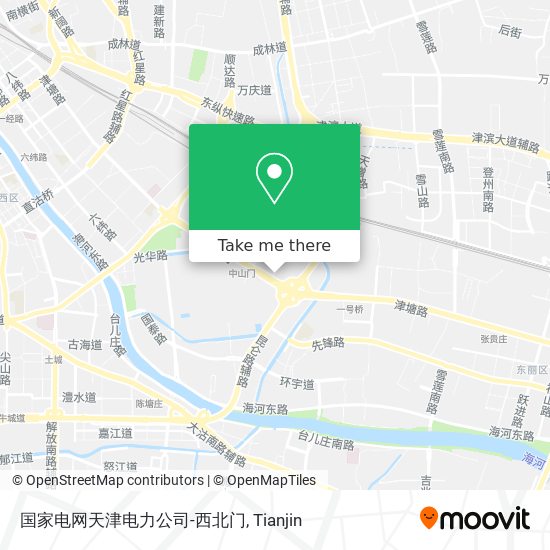 国家电网天津电力公司-西北门 map
