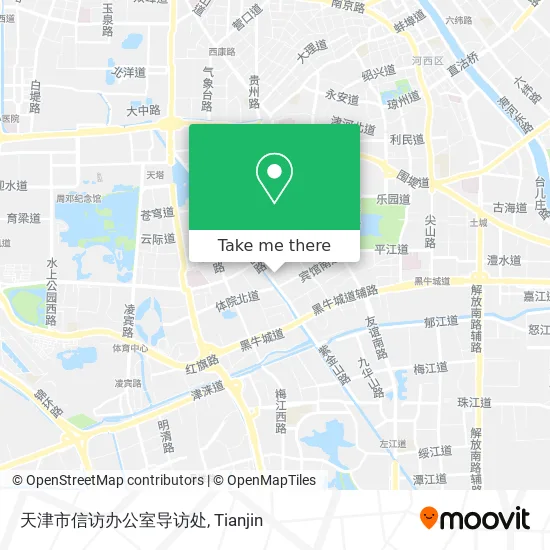 天津市信访办公室导访处 map