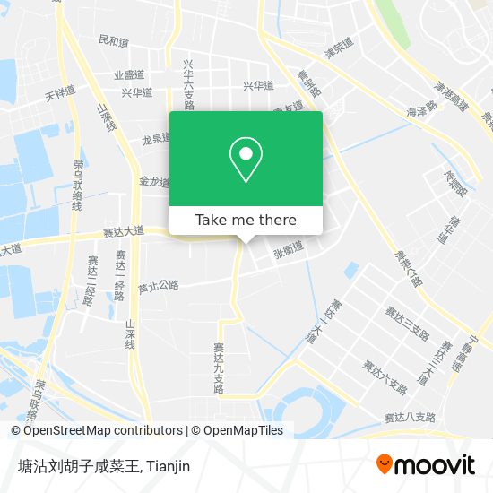 塘沽刘胡子咸菜王 map