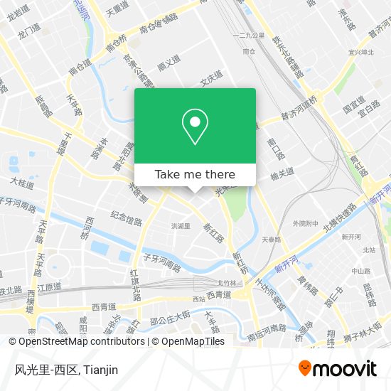 风光里-西区 map