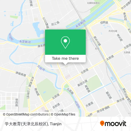 学大教育(天津北辰校区) map
