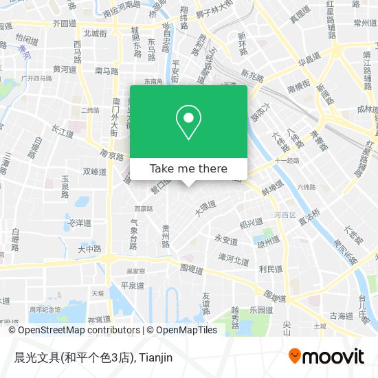 晨光文具(和平个色3店) map